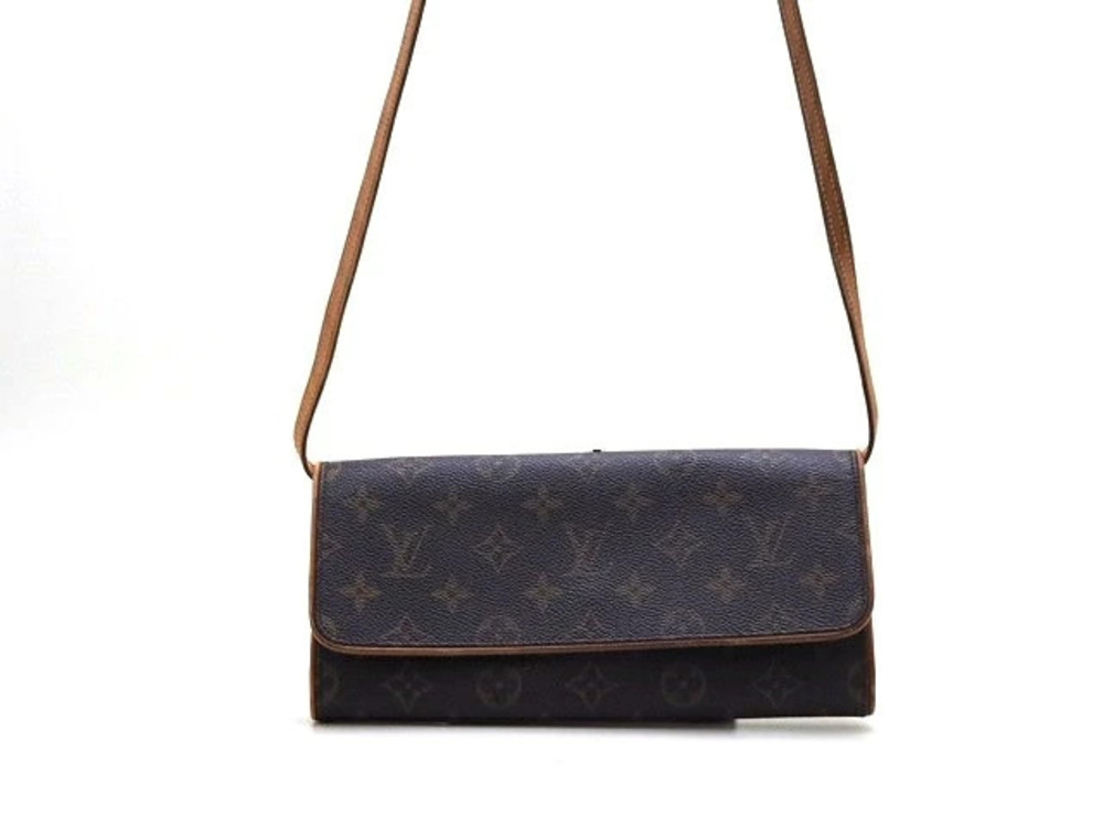 LOUIS VUITTON Bag Pochette Twin Monogram Shoulder